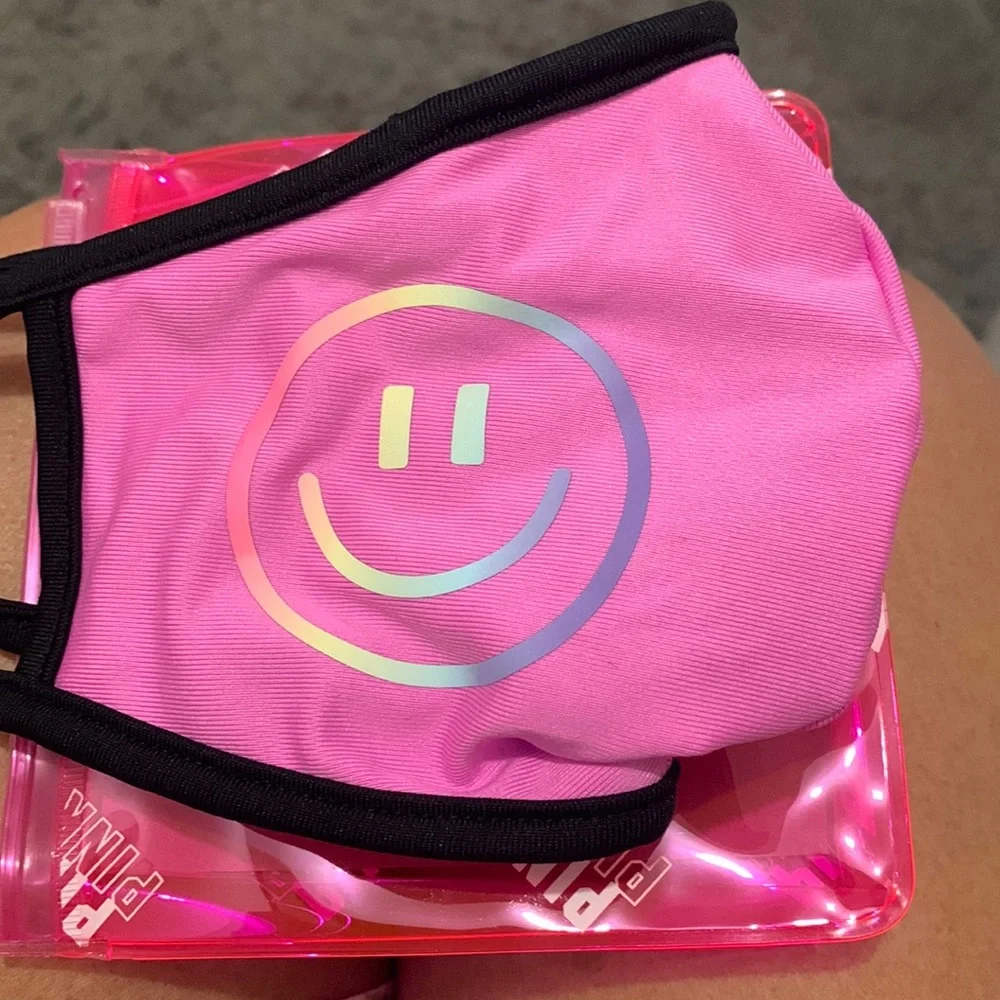 Pink mask